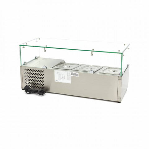 MAXIMA hladnjak za prilog 3xGN1/3 - 95cm