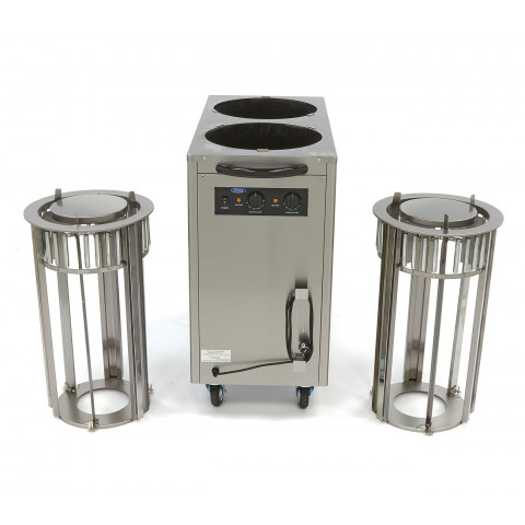 MAXIMA Grijač dispenzer tanjura - dupli