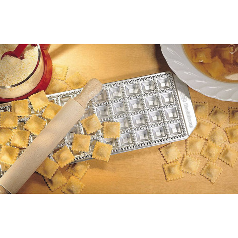 IMPERIA Ravioli da brodo kalup za raviole s valjkom - 44 podjela