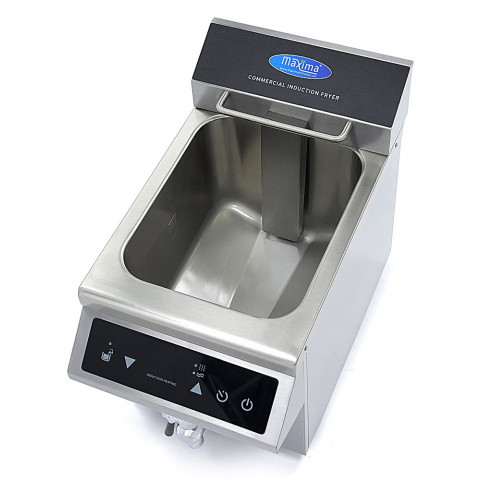 MAXIMA Indukcijska friteza od 8 litara s odvodnom slavinom DEMO