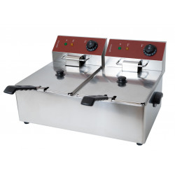GAMMO električna dupla friteza 6+6 litara